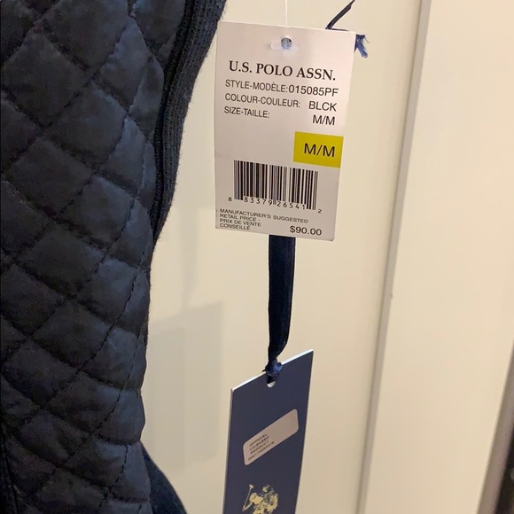 USPA quilted vest - size M - Picture 8 of 8